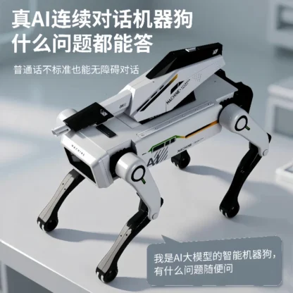 Perro Robot de Inteligencia Artificial, Control Remoto Mecánico, Juguetes Eléctricos Conversacionales, Compañía de Voz, Juguetes de Moda, Regalo