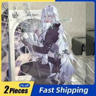 Placas de pie para todos los tiempos, periféricos de juego, figuras acrílicas Ye Xuan, creatividad, decoración de habitación de escritorio, regalos divertidos, 10cm/3,93 pulgadas