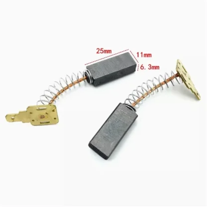 10 Uds Yili/Liqi máquina de limpieza de alta presión lavadora de coches motor cepillo de carbón 6,3*10/11 7,2*13