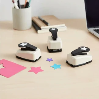 Perforadora de agujeros para manualidades de 9/16/25mm, perforadora de tarjetas de papel para manualidades, perforadora de etiquetas de papel artesanal hecha a mano