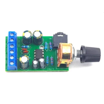 Placa Amplificadora de Audio Estéreo A25P TDA2822M 2.0, Amplificador de Radio Portátil, Fuente de Alimentación CC 1.8-12V