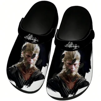 Sandalias Black Myth Wukong para Mujer, Adolescente, Moda para el Hogar, Zapatos de Agua de Alta Calidad, Sandalias Transpirables y Cómodas para Jardín y Playa