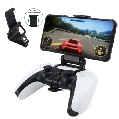 Soporte para teléfono móvil para controlador PS5, soporte de mano para PlayStation 5, Gamepad para Samsung S9 S8, soporte de Clip