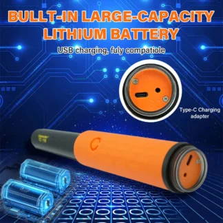 Detector de Metales portátil de alta calidad, TC-118, varilla de posicionamiento, ubicación precisa, puntero de búsqueda de tesoros, resistente al agua IP68