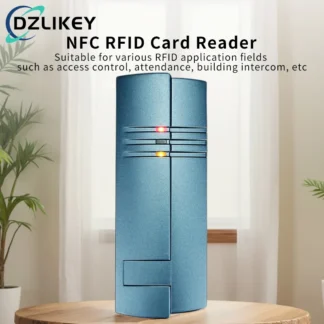 Lector RFID IC de 13.56Mhz y 12V CC, Cabezal de Control de Acceso NFC Impermeable, Formato Wiegand26/34, RS232, RS485, UART TTL para Puerta/Oficina