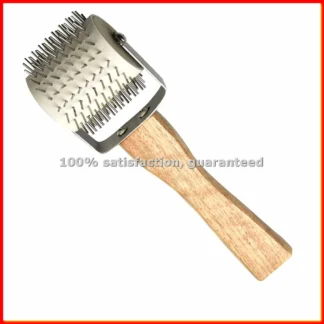 Herramienta para Extraer Miel de Abeja, Aguja Desoperculadora Tipo Rodillo, Extractor de Propóleo, Herramientas para Desoperculado de Panal de Miel, A-ABLM