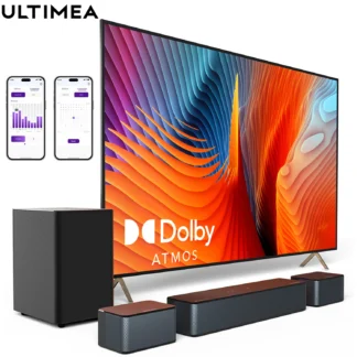 ULTIMEA 5,1 Dolby Atmos Саундбар с APP и бесп Σ®д uum сабвуфером, саундары для ТВ