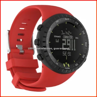 Correa de silicona de repuesto para reloj deportivo Core All Black Black-A68X