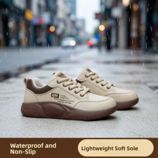 Botas de Lluvia Casus para Mujer, ras, Impermeables, Antideslizantes, Cómodas, con Suela Suave, Planas y Fáciles de Poner