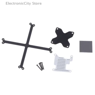 Disipador de calor ultraligero de aleación de aluminio, modelo de unidad de aire O4, almohadilla protectora a prueba de colisiones para piezas de Dron RC FPV, 1 Juego