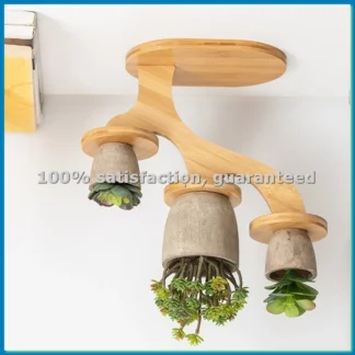 Estante de Exhibición de 3 Niveles de Madera para Plantas, Soporte de Exhibición de Escritorio, Soporte para Cupcakes, Soporte de Exhibición para Perfumes-ABYS