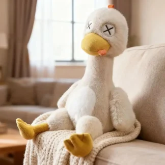 Nuevo pato de agua salada desmontable magnético, simulación de pato suave, muñeco de peluche, pato, juguete de peluche, adornos de decoración del hogar