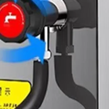 Máquina comercial de espuma de leche, máquina de hervir agua a vapor, para hacer café expreso, cafetera de 2200W