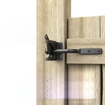 Pestillo de valla para puertas, pestillos de valla, cerraduras de barandilla para exteriores, pestillo de puerta con hebilla, cerraduras de Hardware para mejorar el hogar, piezas para el hogar