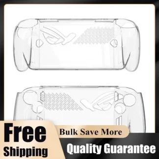 Funda Transparente para ROG Xbox Ally X, Antideslizante, Antigoteo, Resistente al Sudor, Protectora Delgada, 1/2 Piezas