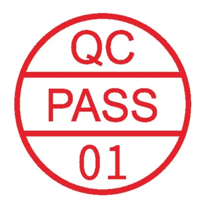 Sello de Inspección de Calidad Autoentintable de Bolsillo, Sello Grabado de Calidad IQC, Sello de Inspección de Calidad OQC FQC, Sello de Inspección de Calidad para Almacén