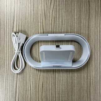 Base de carga con luces RGB, estación de carga portátil con Cable de carga para PlayStation Portal PS5, reproductor remoto