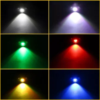 Luces de Neón de 12 W y 16 Colores, Control por Aplicación, Luz de Techo con Efecto de Cielo Estrellado para Automóvil, Luz Óptica de Techo con Efecto de Cielo Estrellado para Automóvil