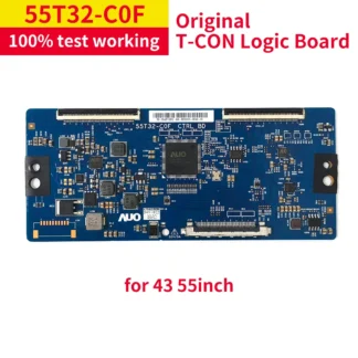 Placa lógica profesional 55T32-C0F CTRL BD, placa lógica T-CON de 43 pulgadas, 55T32, COF de 50 pulgadas, 55t32c0f, 55t32 Original para 43 y 55 pulgadas