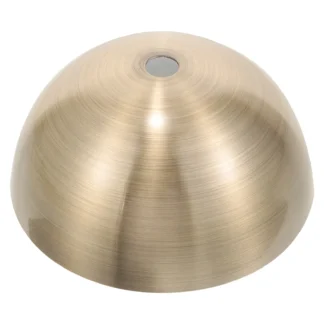 Placa de Iluminación de Techo, Base de Lámpara de Disco Semicircular, Material de Hierro Sólido, Fácil Instalación, Placa de Montaje Incluida, Lámpara de Techo