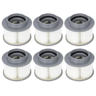 Cartucho de filtro de repuesto para Miweba MSPA FD2089 K808 MDP66 Camaro Blue Sea Elegance, compatible con todos los baños de hidromasaje, spas y piscinas.