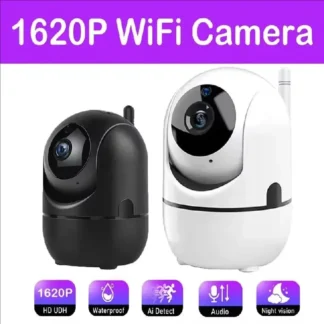 Cámara IP Wifi, Hogar Inteligente, Seguimiento Automático, 1620P, Visión Nocturna Completa, Red Inalámbrica, CCTV, Video, Cámara de Seguridad para Bebés