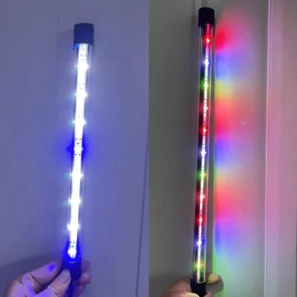 17-47CM enchufe USB luz LED para acuario luz impermeable para pecera iluminación subacuática lámpara sumergible lámpara de cultivo de plantas 110V