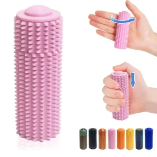 Rodillo sensorial Fidget Toy Clicker picos táctiles para la ansiedad alivio del estrés estimulación del dolor autismo sobre la estimulación con cordón