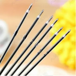 Recarga de cartucho de recambio de bolígrafo manual con bola de clic estándar 10,5 cm 105 mm 10 piezas