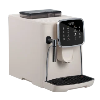 Cafetera Automática con Pantalla Táctil, para Café en Grano o en Polvo, con Espumador de Leche, para el Hogar, Espresso, en Oferta