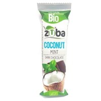 Barrita de Coco Menta con Chocolate Negro Bio 1 barrita de 53 gr Zuba