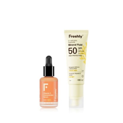 Vitamin C Suncare Routine