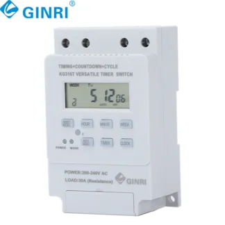 3 uds KG316T 220V interruptor de sincronización interruptor de Control de tiempo microordenador lámpara de calle automática cartelera controlador de tiempo