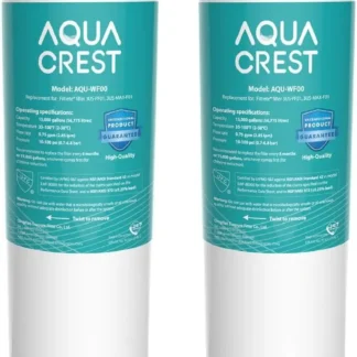 Repuesto de Filtro de Agua Bajo Fregadero, Certificado NSF 42, Compatible con Múltiples Modelos (Paquete de 2)