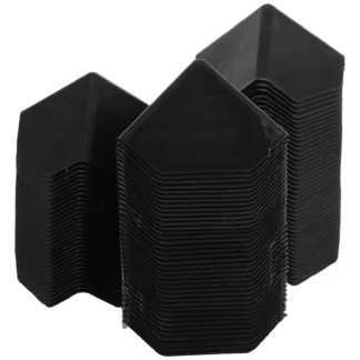 100 Protectores de Esquinas de Plástico para Cajas de Envío, Protectores de Bordes para Cartones, Muebles, Mudanzas, Embalaje, Protección Resistente