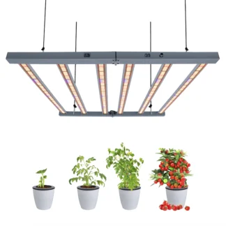 Lámpara de Cultivo LED de Espectro Completo LM301H EVO, Lámpara Hidropónica de Modo Dual para Cultivo de Vegetales en Invernadero