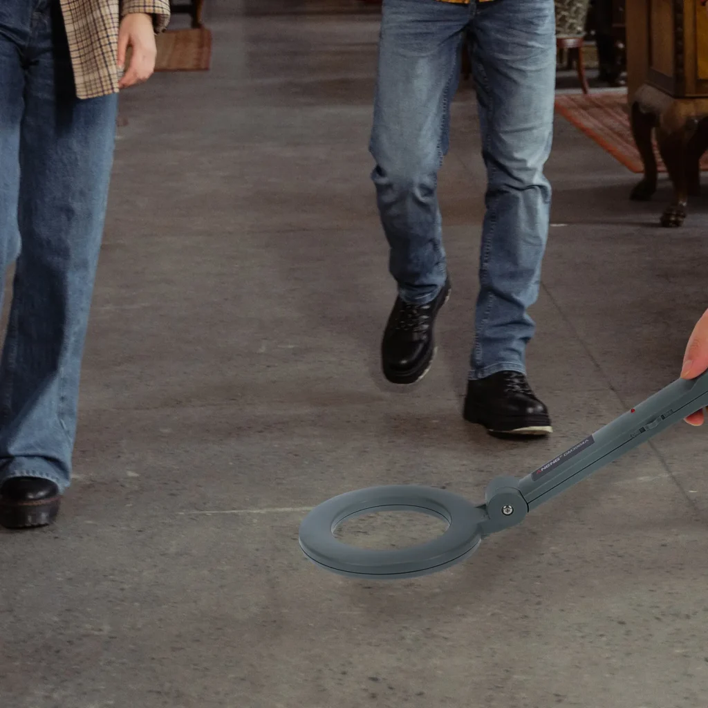 Escáner de Seguridad Portátil de Metal de Alta Sensibilidad para Inspección de Seguridad en Aeropuertos, Hoteles y Centros Comerciales, 1 Pieza