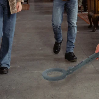 Escáner de Seguridad Portátil de Metal de Alta Sensibilidad para Inspección de Seguridad en Aeropuertos, Hoteles y Centros Comerciales, 1 Pieza