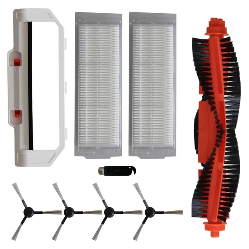 Cepillo lateral principal, filtro Hepa, paño de limpieza para Coredy SL200, accesorios para robot aspirador