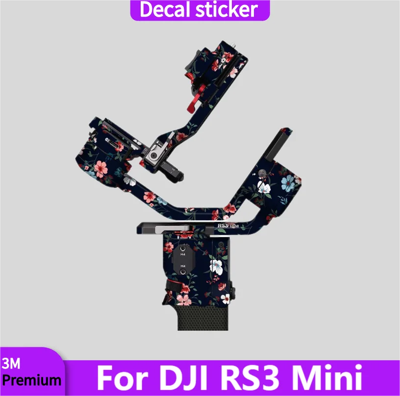 Para DJI RONIN S3 Mini pegatina estabilizadora de mano pegatina protectora de piel película de envoltura de vinilo protector antiarañazos abrigo RS3 Mini