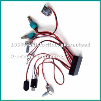EQ-B15T Line+Accesorios, Cable de Guitarra Eléctrica con Pastilla Activa, Cable Amplificador Eléctrico Line-A09G