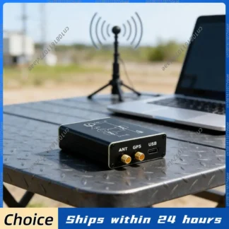 Transmisor WSPR SI5351 de 1-30MHz con TCXO, GPS y Posicionamiento Automático QTH, Conector de 23dBm para Herramienta de Medición y Prueba