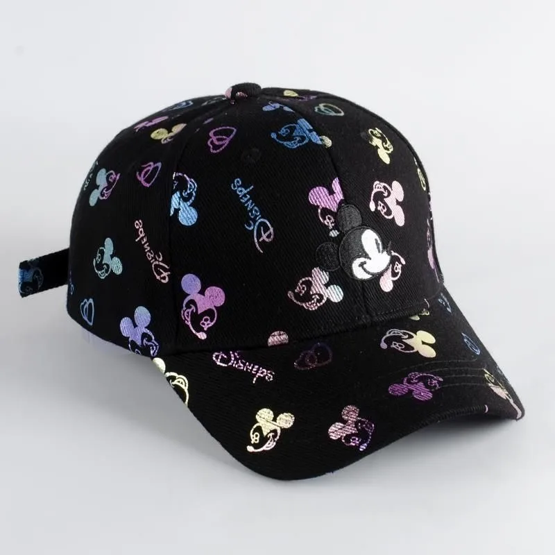 Gorras de Béisbol para Niños, Primavera y Otoño, Delgadas, con Protección Solar, Lindas, con Diseño de Mickey Mouse, para Niños Medianos