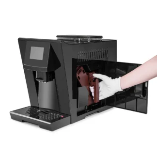 Máquina de Café Profesional para el Hogar y Comercial, con Pantalla Táctil, para Latte, Cappuccino y Espresso, Totalmente Automática