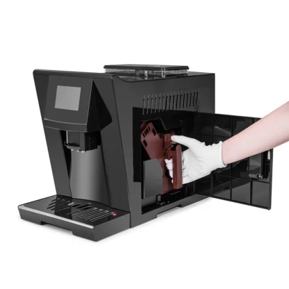 Máquina de Café Profesional para el Hogar y Comercial, con Pantalla Táctil, para Latte, Cappuccino y Espresso, Totalmente Automática