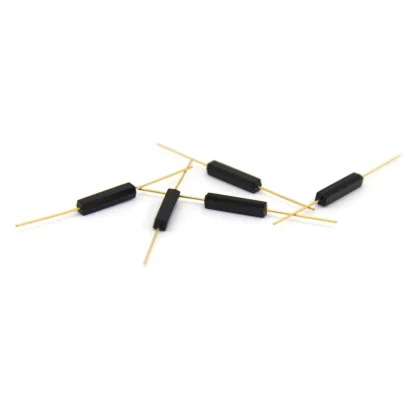 50 Uds Beelee interruptor de láminas de plástico 2,8x14mm interruptor de láminas magnético de vidrio interruptor de láminas imán 14 para placa PCB