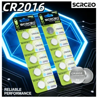 Batería de botón de litio CR2016 de 3 V, 2-100 unidades, también DL2016/BR2016, para reloj, juguetes, reloj despertador, control remoto