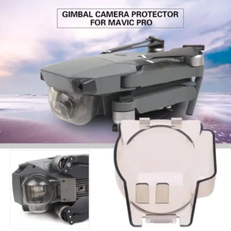 Cubierta protectora para cámara Gimbal, tapa de lente para DJI MAVIC Pro, piezas que protegen la lente de la cámara, accesorios transparentes grises