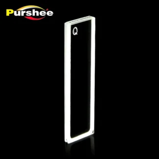 Cubeta de cuarzo estándar piezas, celda de cuarzo, espectrofotómetros, tapa No compatible, 0,5mm, 1 unidad