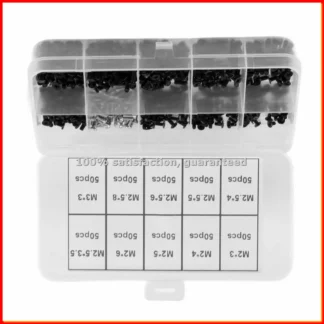 Kit de repuesto de tornillos universales para ordenador portátil, 500 Uds., M2, M2.5, M3 para Gateway -A68X